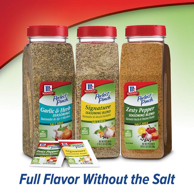 (4 pack) McCormick Perfect Pinch Salad Supreme Seasoning, 8.25 oz Mixed  Spices & Seasonings