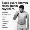 Schick Ultra Pivot Body Trimmer for Men | Electric Shaver, Body Hair Trimmer for Men, Pubic Hair Trimmer for Men, Body Groomer for Men