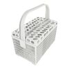 sparefixd Cutlery Basket Complete (Grey) to Fit IKEA Dishwasher