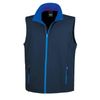 Result Core Mens Softshell Bodywarmer - 7 Colours / Sml-3XL - Red / Black - S