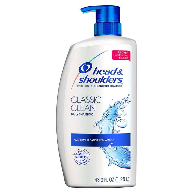 Head and Shoulders Classic Clean Anti-Dandruff Shampoo, 43.3 Fl. Oz.,, 43.3 Oz ()