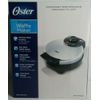 Oster 8" Nonstick Belgian Waffle Maker with Temperature Control,  Chrome