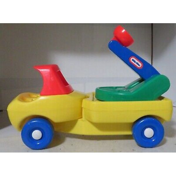 Vintage 1985 Little Tikes Toddle Tots Vehicle Multi Colo Cherry Picker Toy Truck