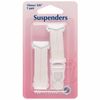 Suspenders White 15mm 1 Pair