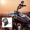 Bike Speedometer 12V 140km/h Universal Meter Backlight Odometer Trip Meter (Black)