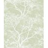 Whispering Trees Wallpaper Green White Glitter Textured Sparkle Forest Y�L