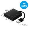 Sanwa Supply USB 2.0 Card Reader ADR-ML15BKN