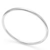 Heather Needham Sterling Silver Bangle - Plain round silver bangle - Size: 70mm (63mm internal) x 4mm thick. Gift boxed 3003 B45