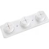 Croydex DB361510U Triple Cloth Holder, Beige