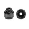 F FIERCE CYCLE Pair Motorcycle Wheel Front Fork Frame Sliders Protection Black