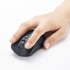 Sanwa Supply MA-BB509BK Bluetooth Blue LED Mouse (5 Buttons, Black)