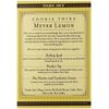 Trader Joe's Cookie Thins Meyer Lemon 9 oz Each