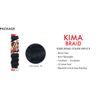 Harlem 125 Kima Braid Ocean Wave 8" 4-PACK (8", 1B Off Black)