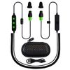 Plugfones FreeReign Bluetooth Earplug Earbuds Work Headphones Tough Cable OSHA