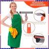 Windshield Cleaner Tool 2 in 1 Car Window Squeegee with Extendable Handle