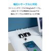 Anker Magnetic Cable Holder, Compatible with Lightning Cable / USB-C Cable / Micro USB Cable and More, Black