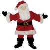 PME Embossed Father Christmas Cutter, White, Large Size