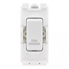 BG RRDWW White 20A DP Appliance Grid Switch Labelled Dish Washer
