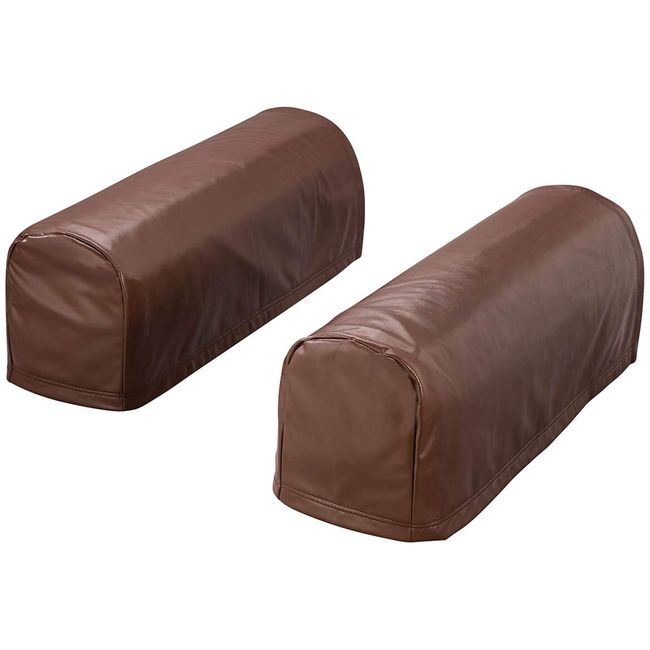 Faux Leather Arm Rest Covers, Set of 2