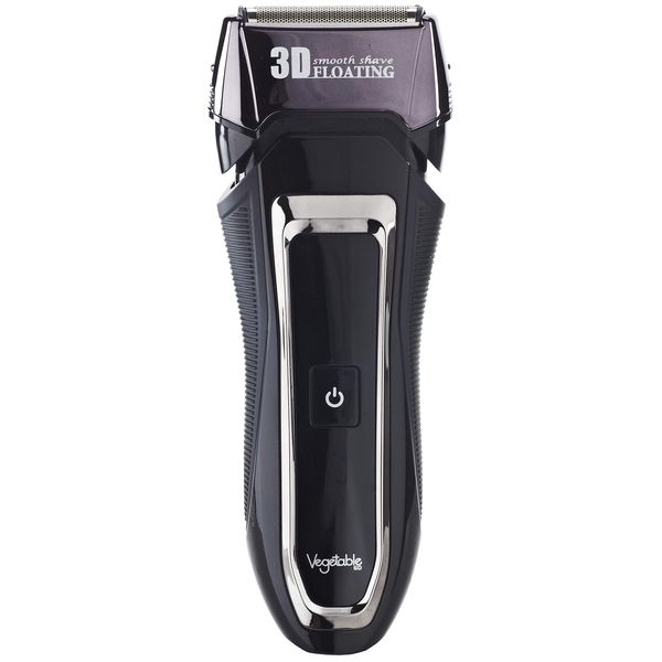 Vegetable GD-S308 Rechargeable AC 3D Shaver (3 Blades), Black
