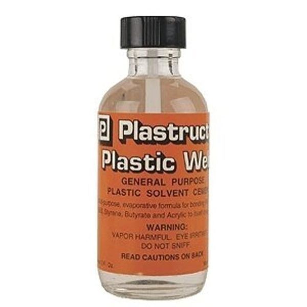 Plastruct Plastic Weld w/applicator 2oz Bottle