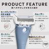 Schick Chic First Shaving Holder (with Blade + 1 Replacement Blade), Ash Gray