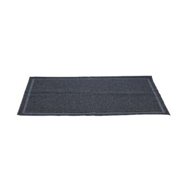 Pets at Home Rectangular Cat Litter Mat -  Grey, Size Large