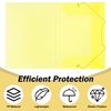 JIANTA Elasticated Folder A4, 4 Pack Plastic Folders A4 with Elastic Bands, Folders for Paperwork, Document Wallets, File Organiser