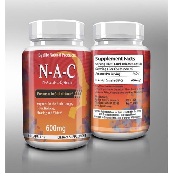 L GLUTATION + N ACETIL CISTEINA PRECURSOR DE GLUTATION BOOSTER IMMUNO