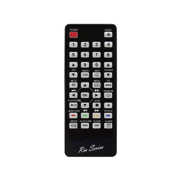 RM Series Replacement Remote Control for ROBERTS MP-SOUND43
