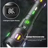 High Power Super Bright Work Light Lantern 5 Modes Rechargeable Usb Torch Linter