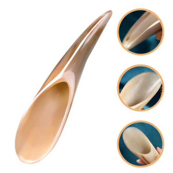 Buffalo Horn Gua Sha Scraping Tool Body Face Scalp Board Portable Body Massager