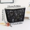 Toiletry Bag Set of 2 Black Hearts 2