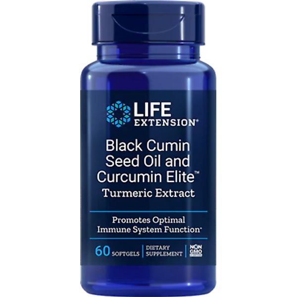 Black Cumin Seed Oil and Curcumin Elite™ Turmeric Extract