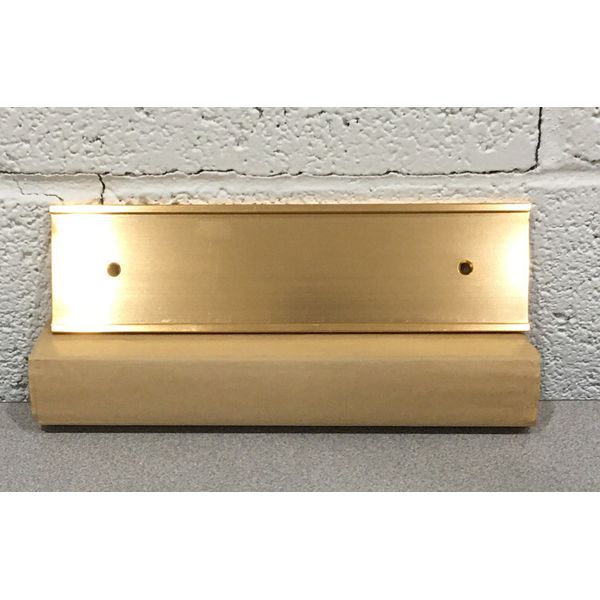 Gold Name Plaque for Office, Wall or Door - New