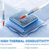 2pcs PC Thermal Paste,Premium Performance Thermal Paste,Thermal Paste for CPU,Thermal Compound Paste for Coolers,Thermal Conductive Composite Grease,High Performance Heat Sink Compound, CPU Paste
