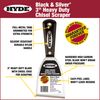 HYDE Hyde-02400 02400 2400 Stiff Chisel Scraper, 3", 3 Inch, No Color
