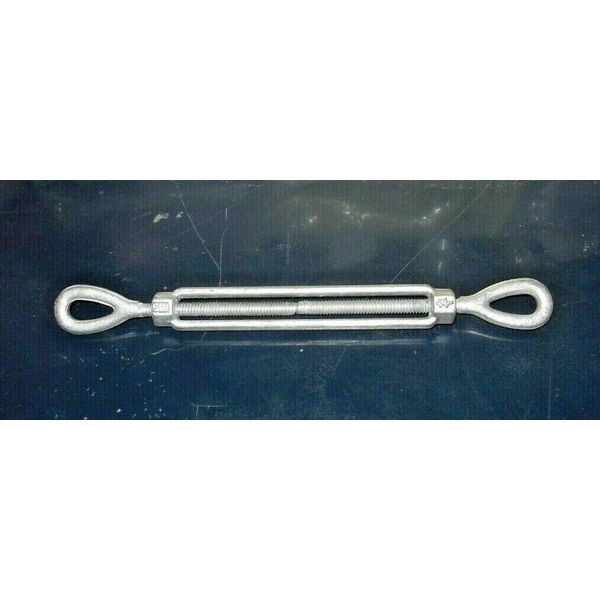 (05 Pcs)Turnbuckle 1/4"x4" Eye-Eye Galvanized Drop Forge 500 Pounds Working Load