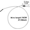 Igniter Ceramic Electrode Replacement Part .27.56-Inch Ignitor Wire &Ce