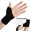 Thumb Arthritis Compression Gloves Fingerless Gel Pad Support for Pain Relief