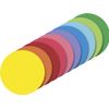 Heyda 204875610 Folding Sheets Round Plain Diameter 10 cm 10 Assorted Colours