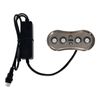 Mulin 6 Button Switch Controller Model MLSK46-F with USB for Power Recliner Sofa