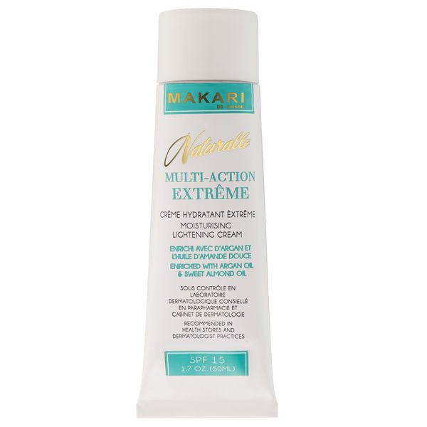 Makari Naturalle Multi-Action Extreme Glow Renewing Face Cream 1.7oz – Moisturizing & Brightening Face Cream with Argan Oil & SPF 15 – Hydrating & Regulating Treatment for Acne, Dark Spots & Under Eye Circles
