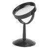 Convex Concave Mirror High Transparent Triple Prism with Stand Optical Experimental Tool for Teaching Light Spectrum Physics(Concave Mirror)