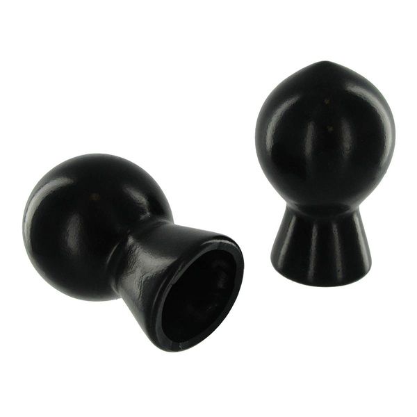 Size Matters Nipple Boosters Nipple Stimulating Suction Cups x2 Black
