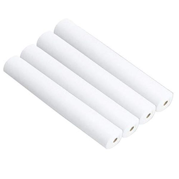 [All 2 Types] Paper Sheets, Non-Waterproof, Thin Type, White (4 Units) Width 31.5 inches (80 cm) x Length 37.4 ft (95 m) (Bed Sheet, Bed Sheet, Disposable Sheet, Disposable, Non-woven Fabric)