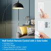 Dewenwils Wall Mounted Switch Plug In Receiver Indoor Wireless Remote Control