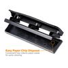 Bostitch Office 3 Hole Punch, Durable Metal,Rubber Base, 12 Sheets, Black
