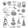 Art Gone Wild Mini Halftones Cling Stamp Set