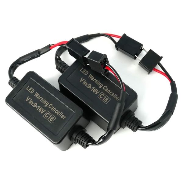 Warning Canceller, H7 Bulb Out Warning Light, Release, Eliminate, Cancel, Easy Installation, LED Headlight Bulb